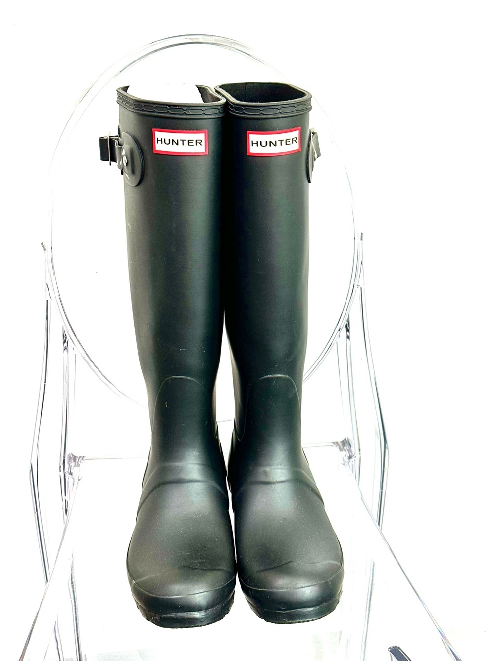 NEW without box! Hunter women’s Original Tall Rainboot Black Size 37